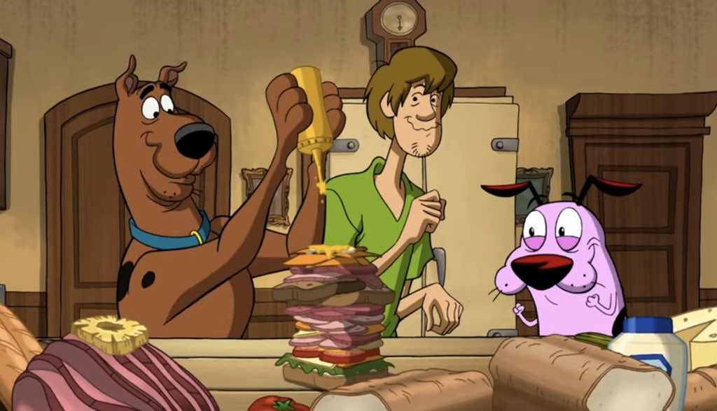 scooby doo coraje perro cobarde