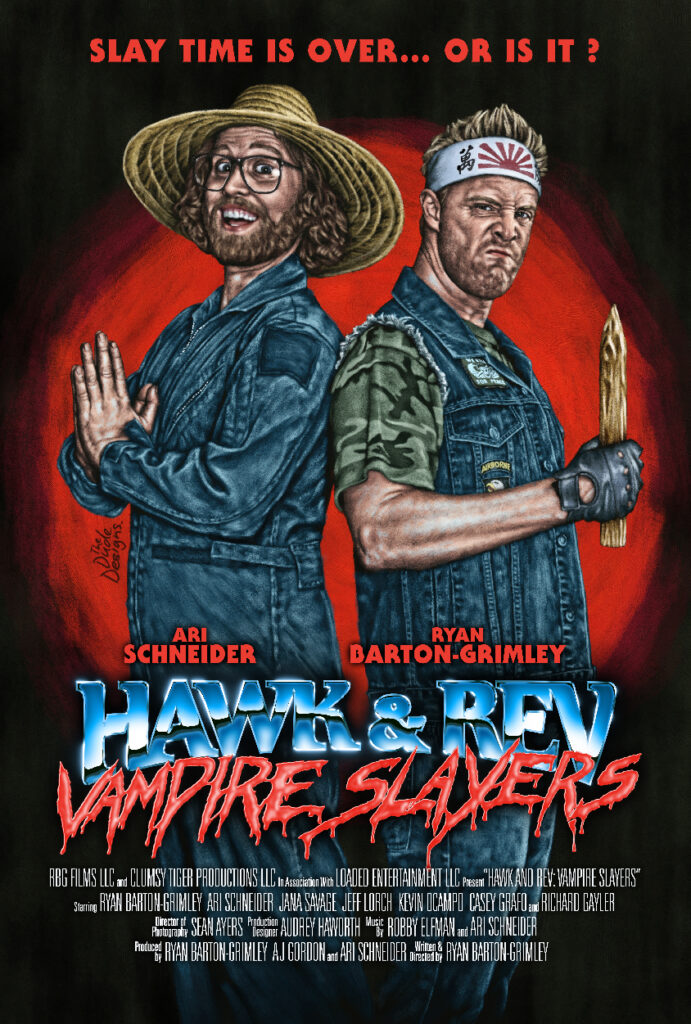 póster de Hawk and Rev: Vampire Slayers