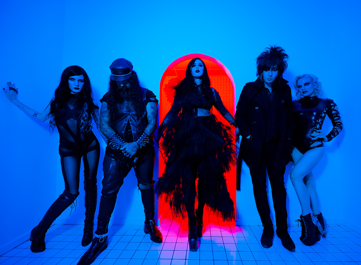 Kat Von D y su banda (2021)