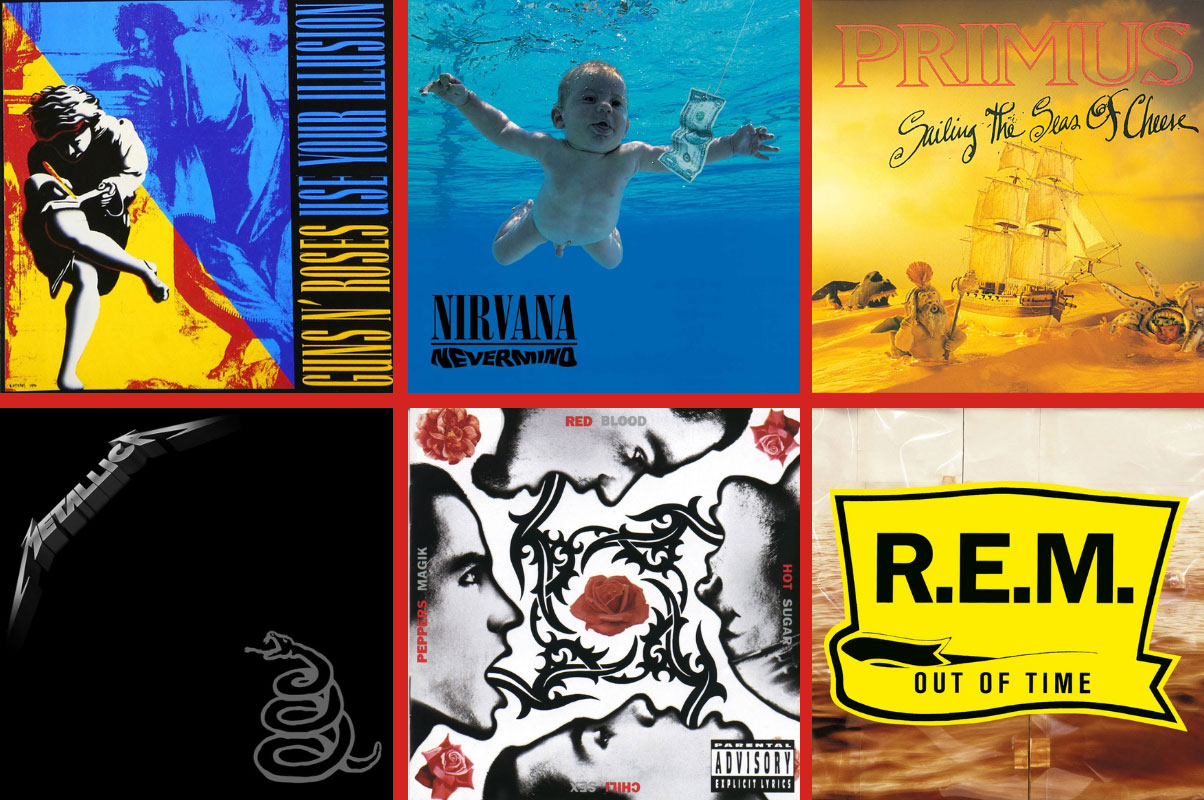 mejores discos de 1991