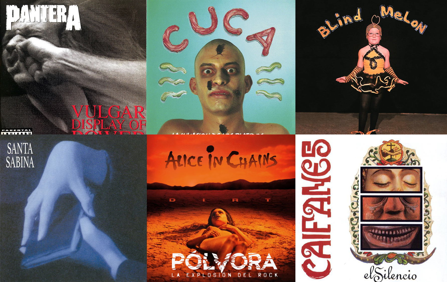mejores 30 discos de rock de 1992