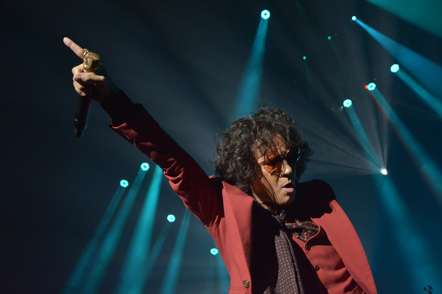 Enrique Bunbury en el Palacio de los Dpeortes 2022 / Foto: Andre Dulché
