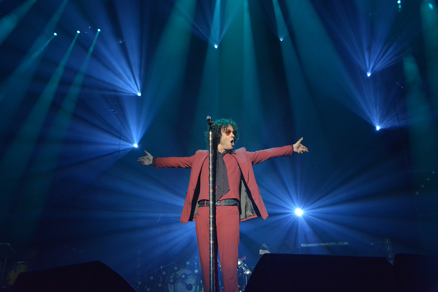 Enrique Bunbury en el Palacio de los Dpeortes 2022 / Foto: Andre Dulché