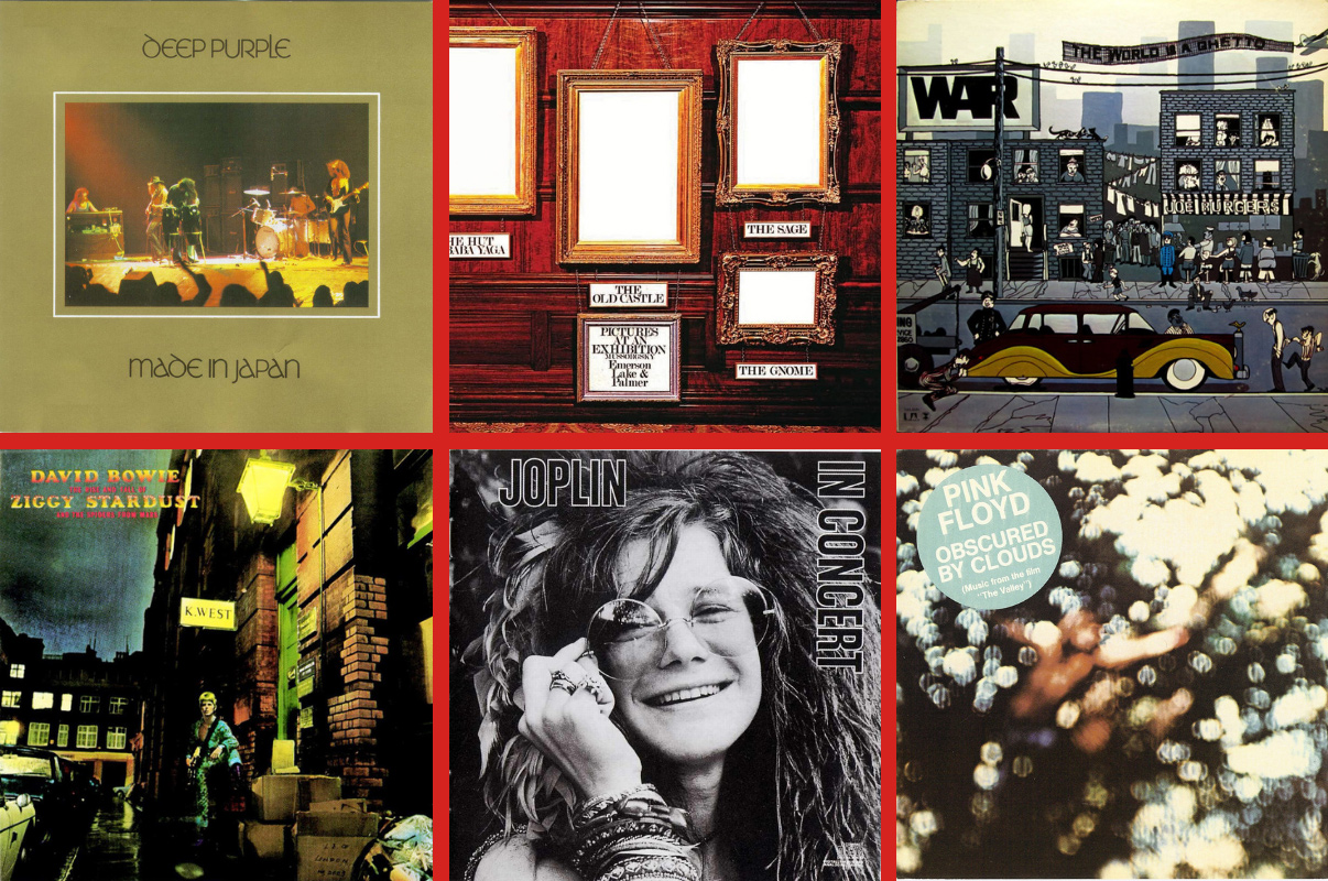 mejores discos de 1972