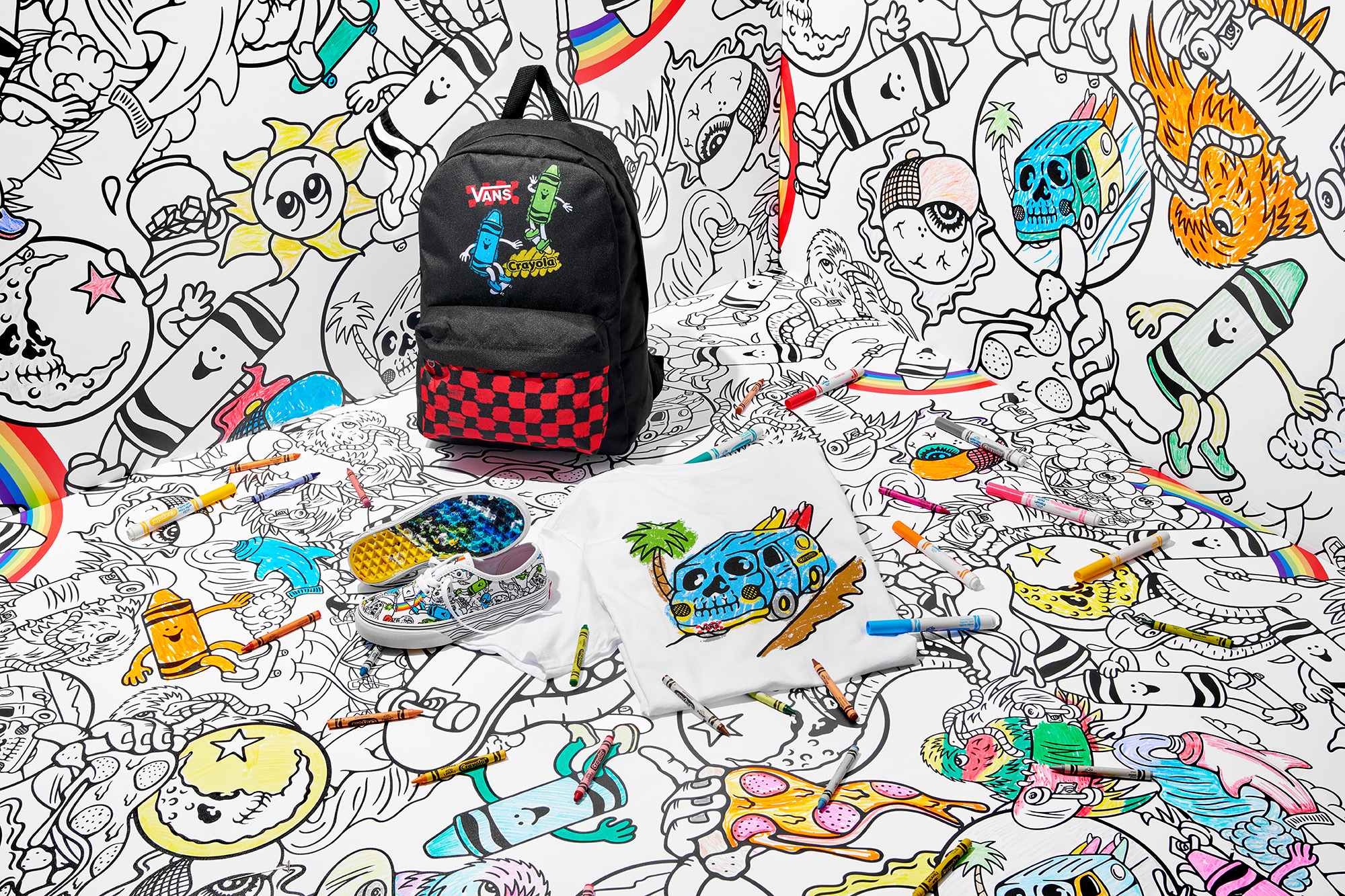 vans x crayola