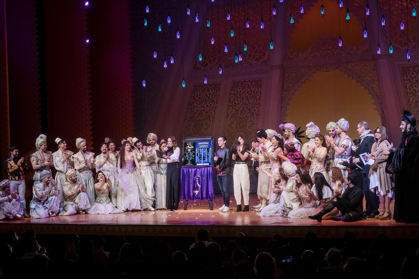 100 representaciones de Aladdín, el musical, en México