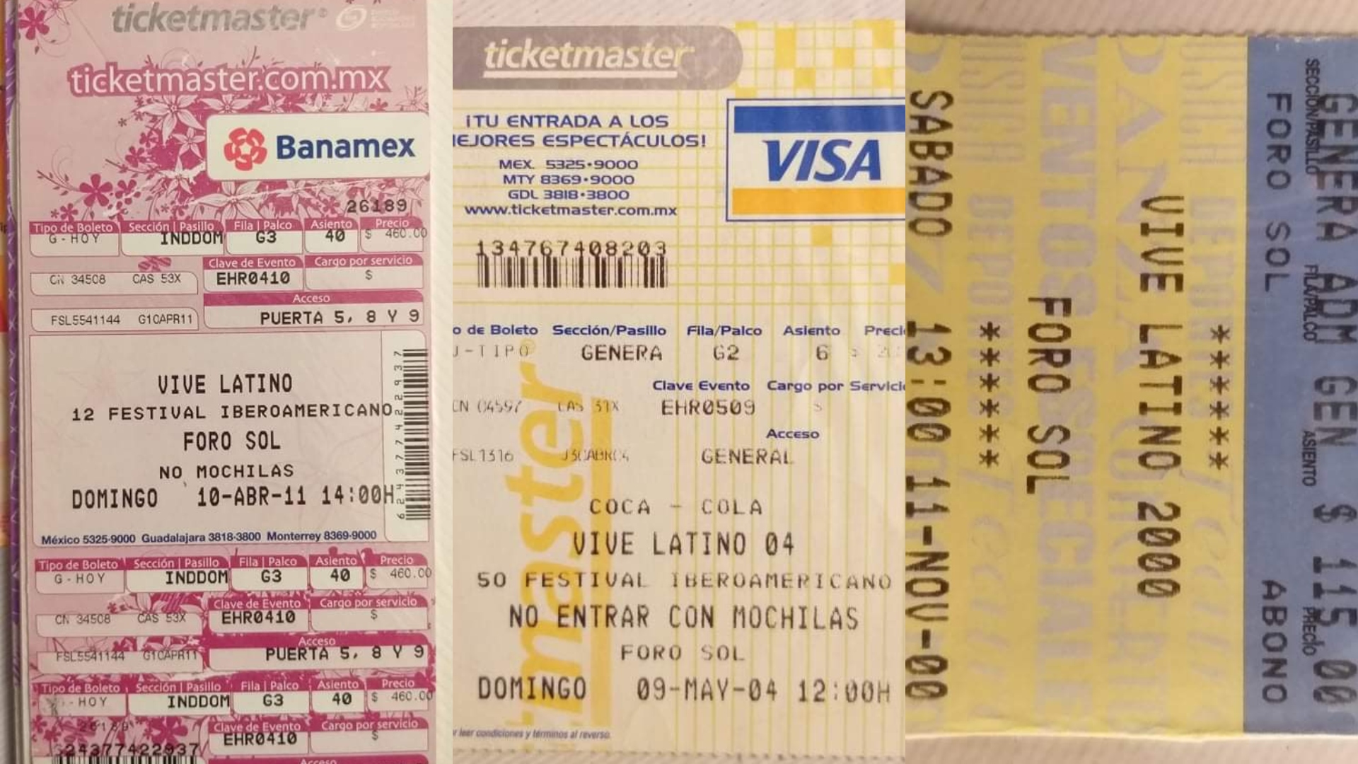 Boletos del Vive Latino