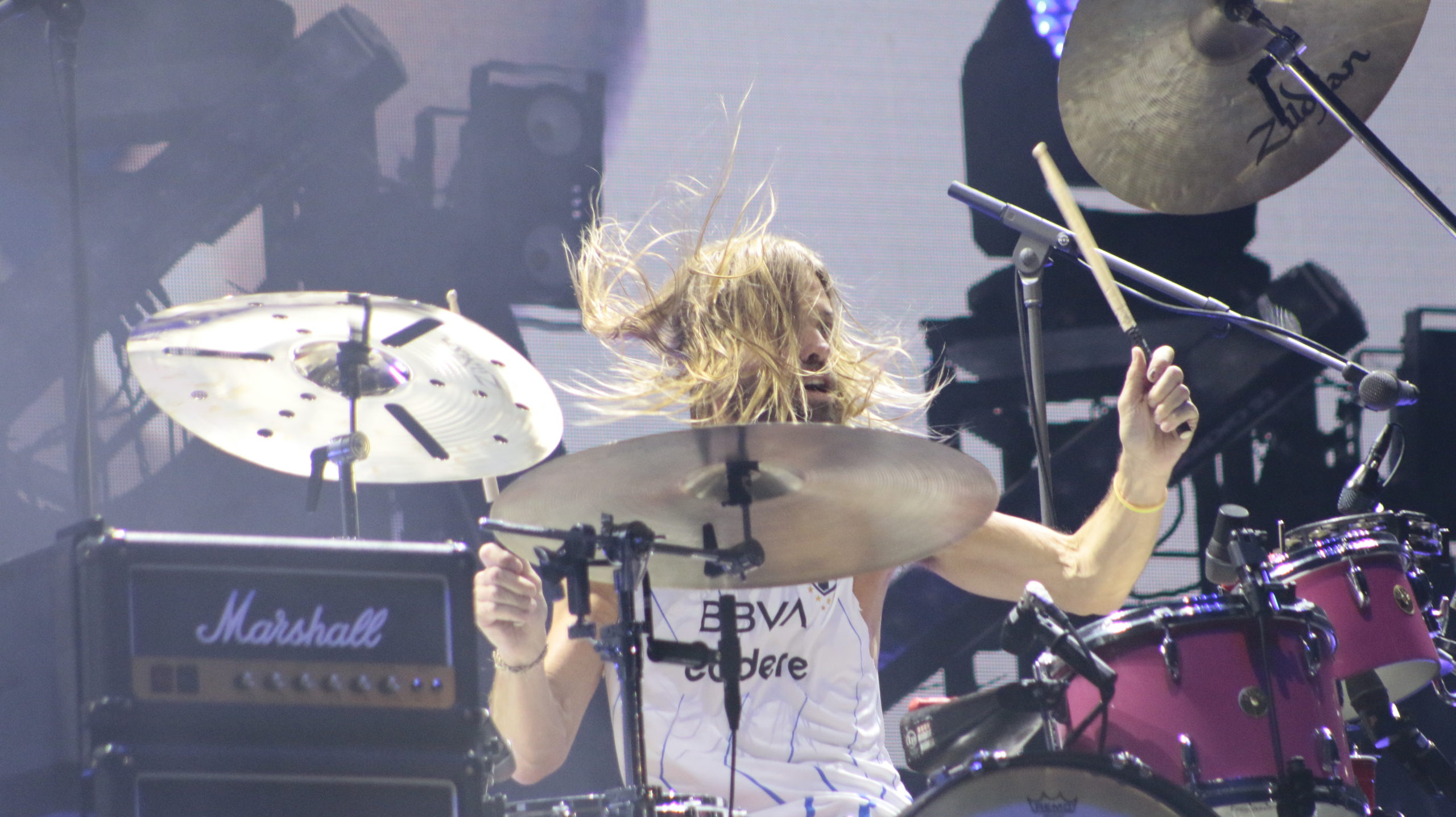 Taylor Hawkins en el Pal Norte 2021