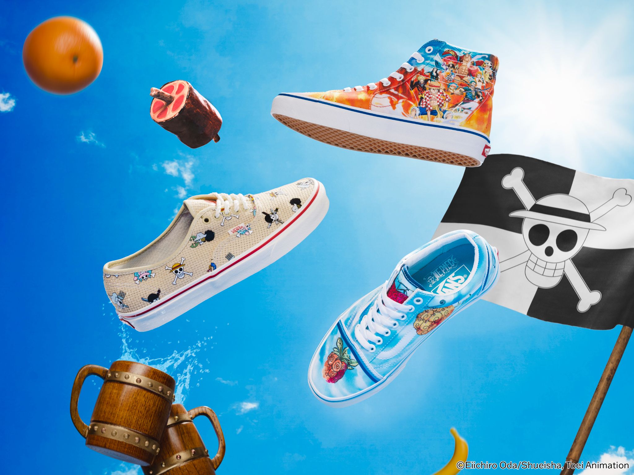 Vans x One Piece