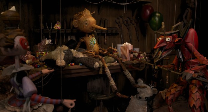 Pinocho de Guillermo del Toro