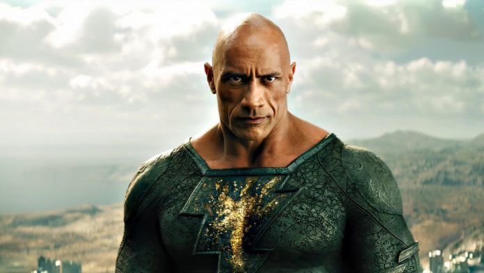 Black Adam con Dawyne Johnson