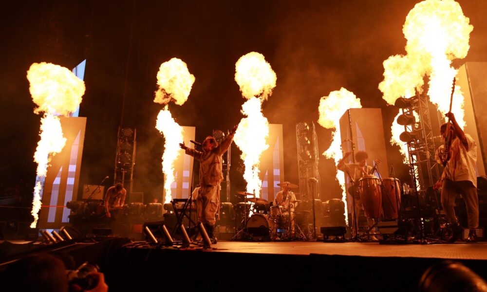 Babasónicos en el Palacio de los Deportes / Foto: Alfredo Alvarado