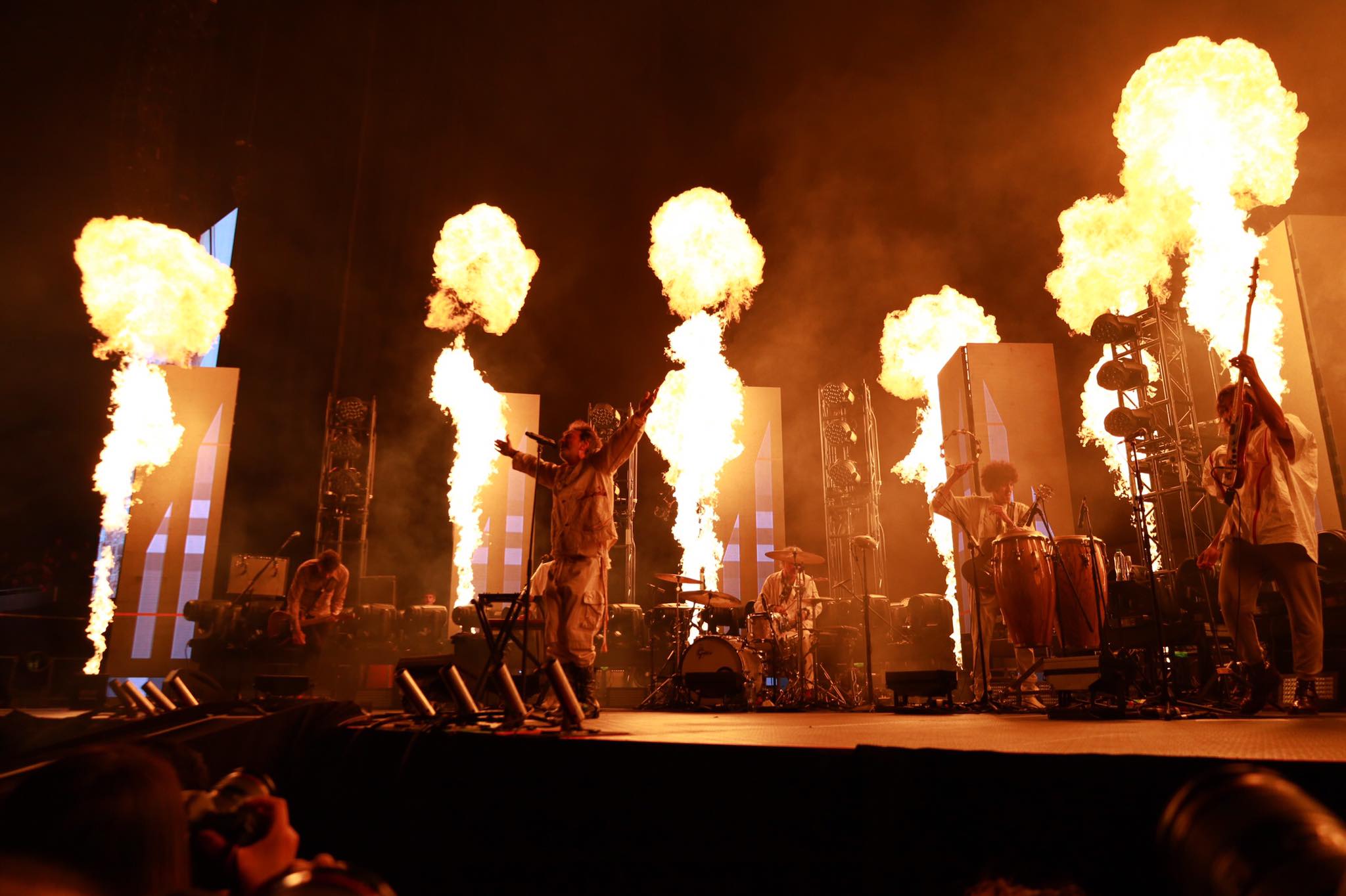 Babasónicos en el Palacio de los Deportes / Foto: Alfredo Alvarado