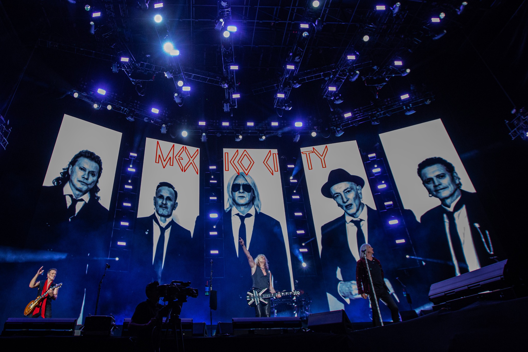 Def Leppard en la CDMX / Foto: OCESA