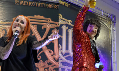 Su Majestad Imperial Silverio y María Daniela y su Sonido Lasser pusieron la música en la primera edición del México Tattoo Fest