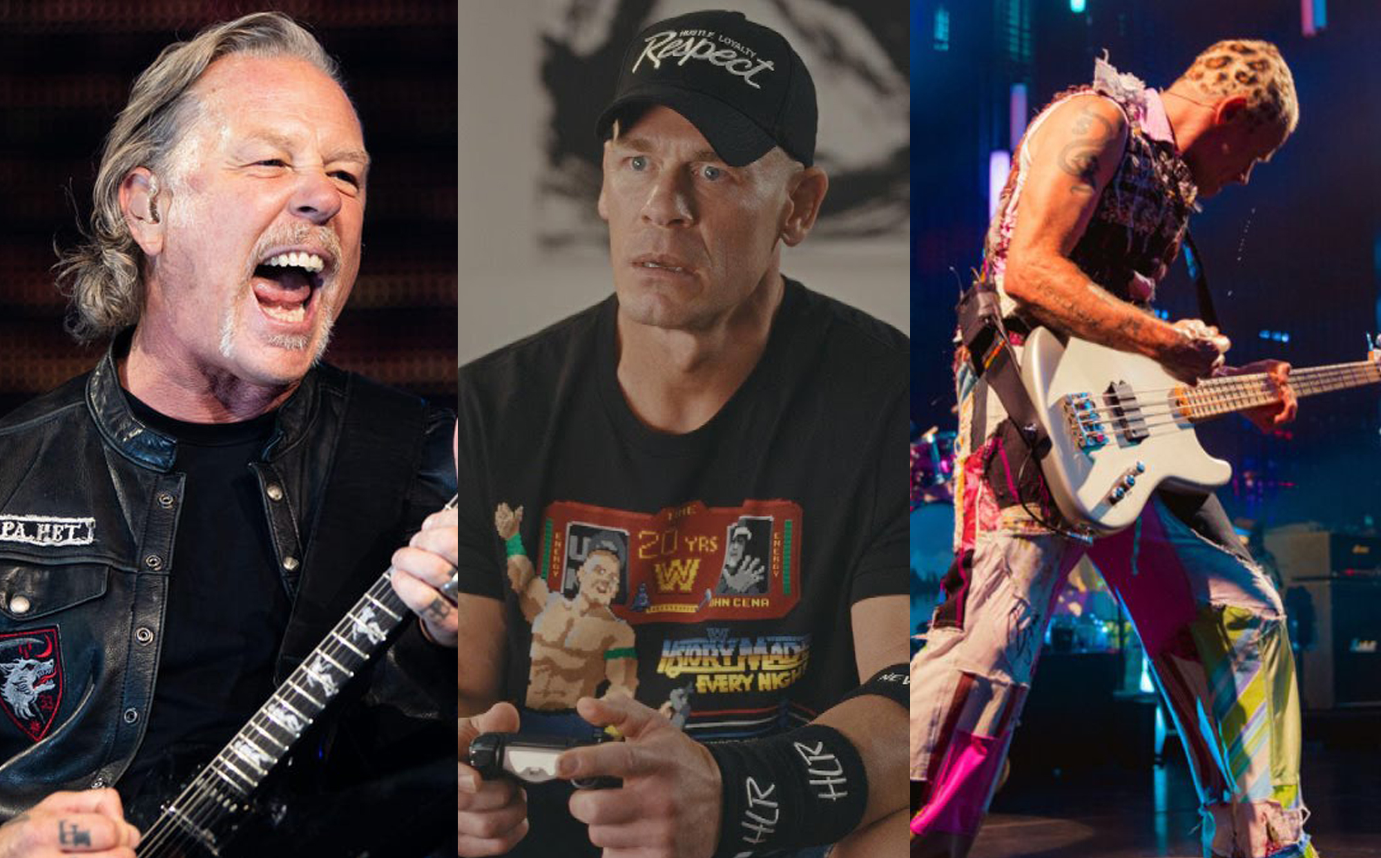Metallica y Red Hot Chili Peppers en WWE 2K23