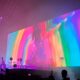 pantalla concierto de tame impala
