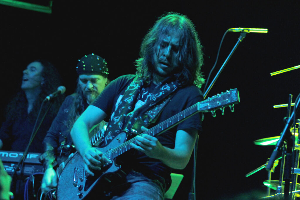 Jorge Salan de Avalanch y Mägo de Oz / Foto: Erick Padrón