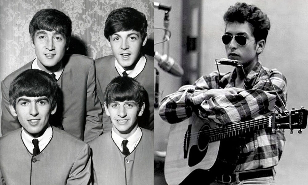 bob dylan the beatles