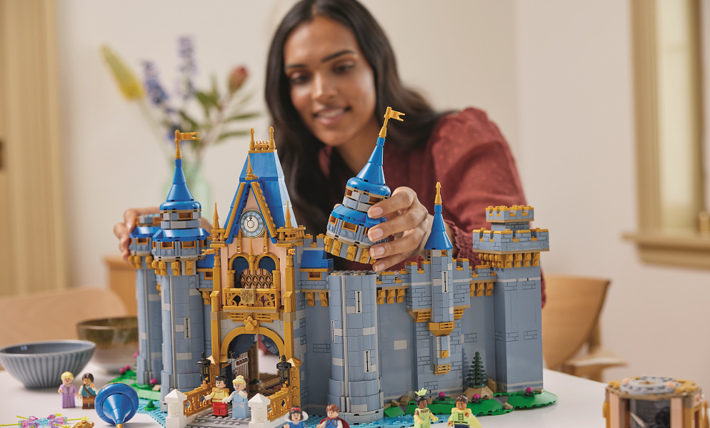 Castillo Disney x LEGO