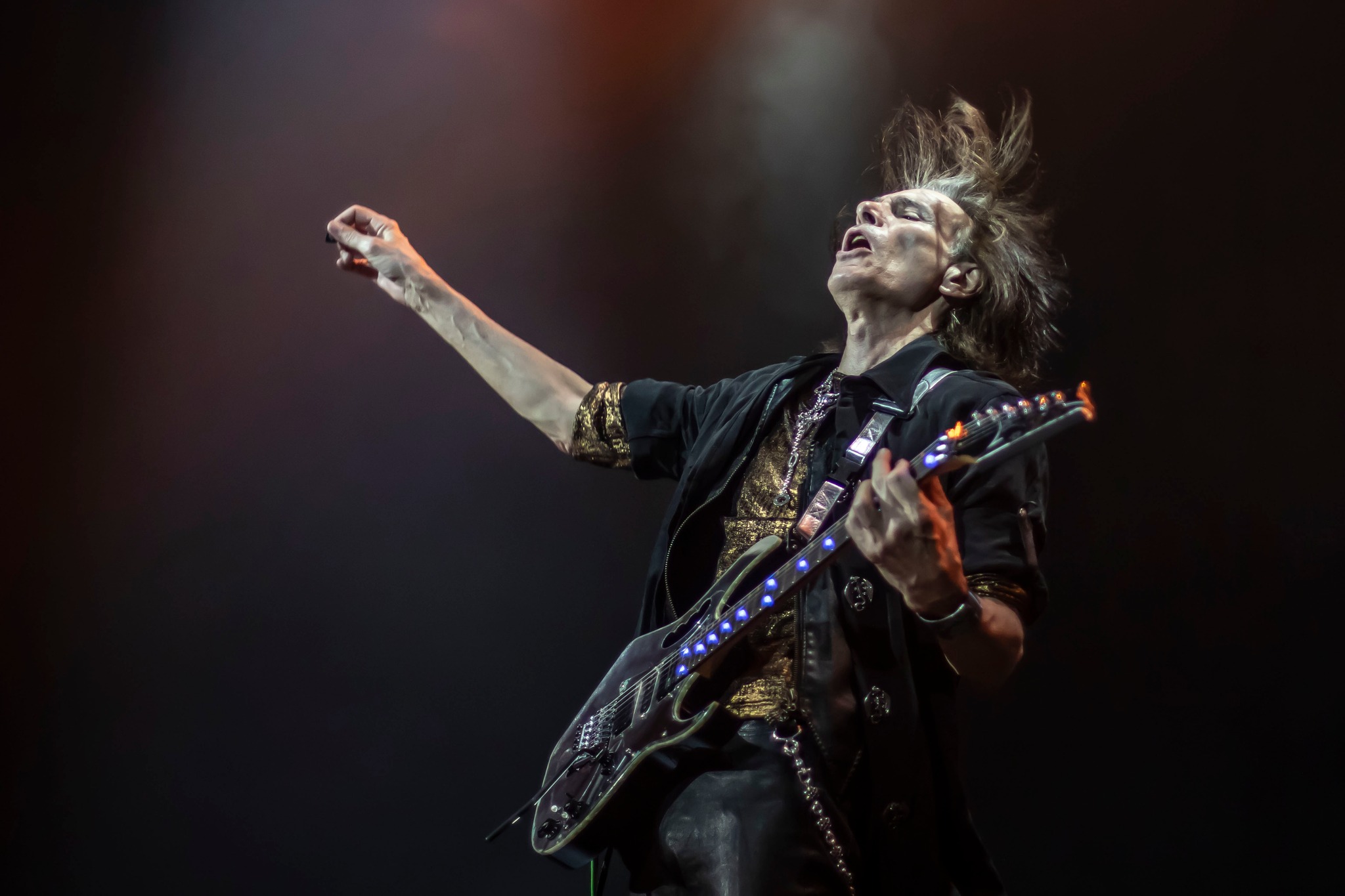 Steve Vai en la CDMX / Foto: OCESA - César Vicuña