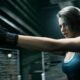 jill valentine apuntando con una pistola
