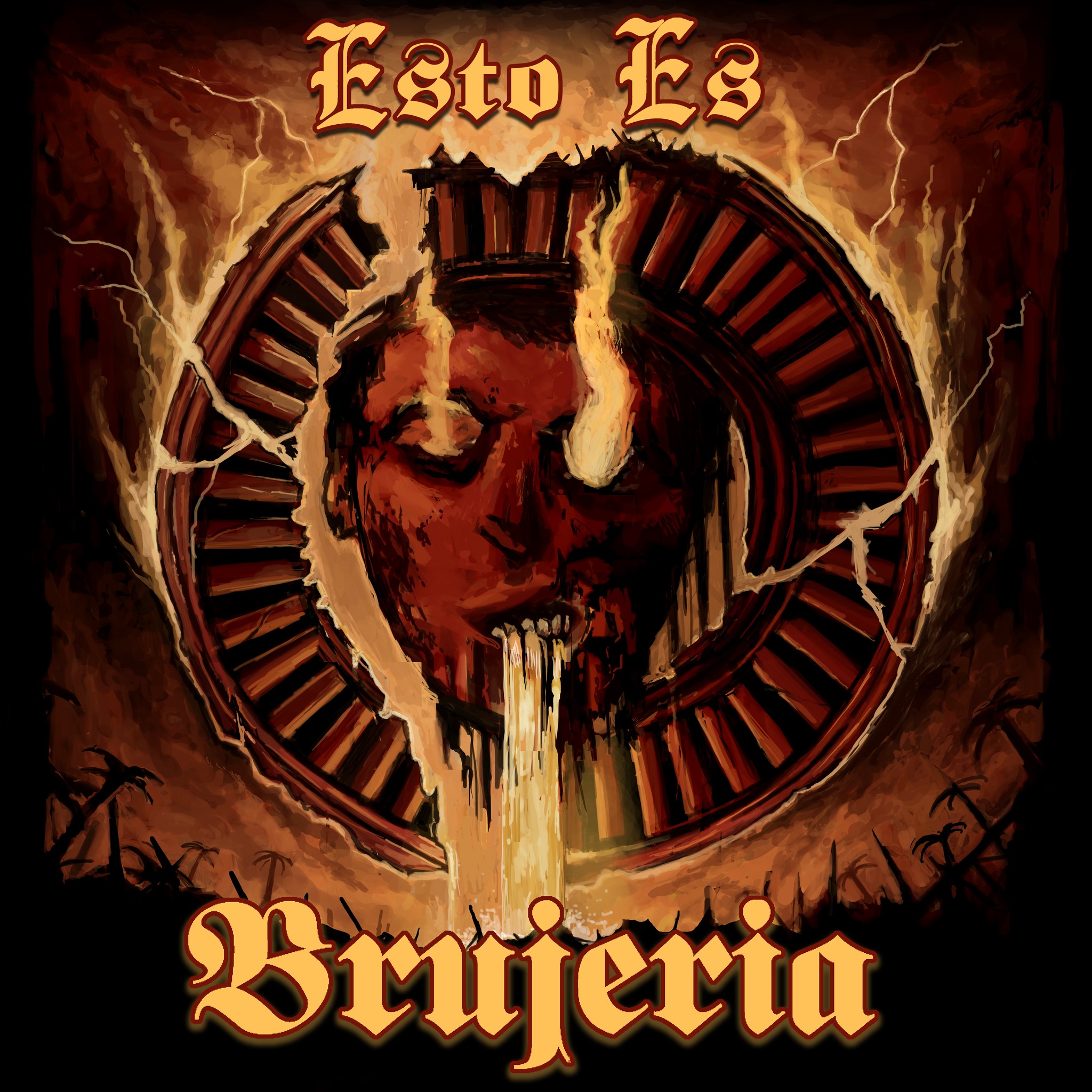 Portada del disco Esto Es Brujeria de Brujeria