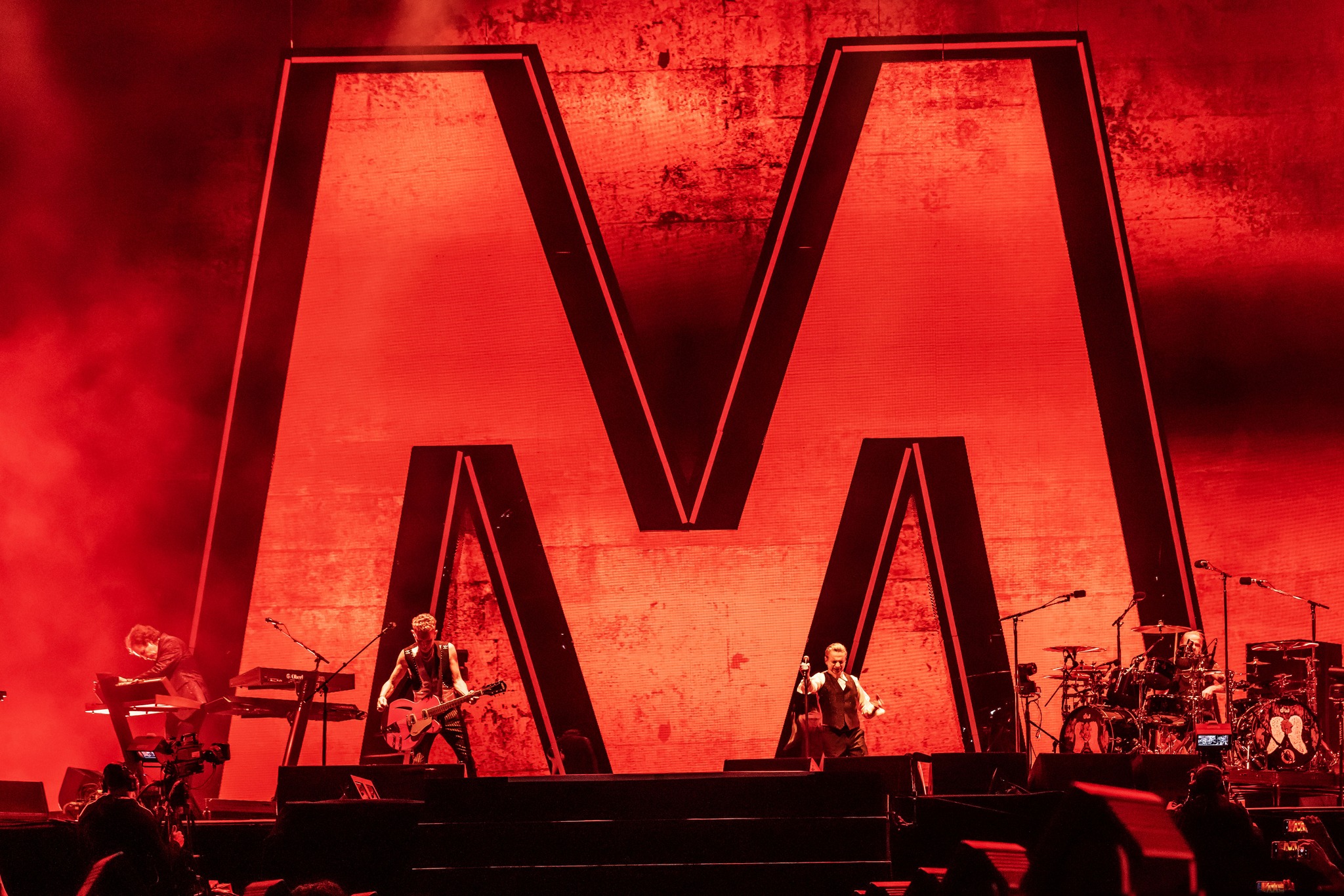 Depeche Mode desde el Foro Sol / Foto: Lulú Urdapilleta - OCESA