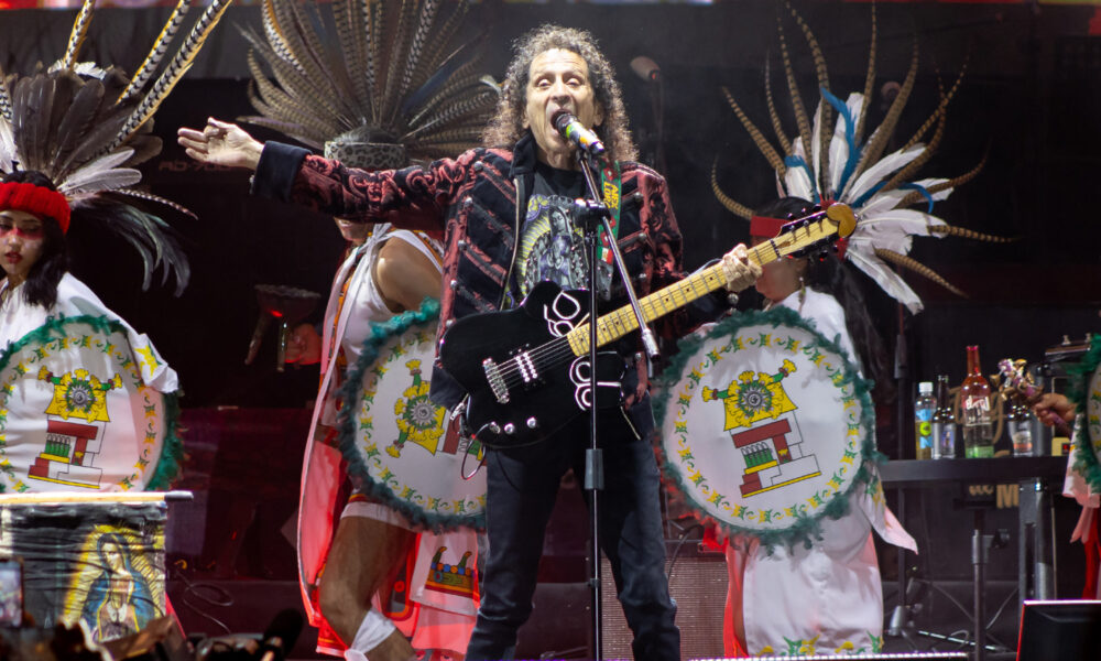 El Tri festejando 55 años de carrera de Alex Lora en la Arena CDMX / Foto: Alfredo Alvarado