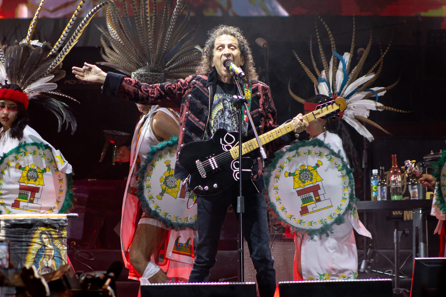 El Tri festejando 55 años de carrera de Alex Lora en la Arena CDMX / Foto: Alfredo Alvarado
