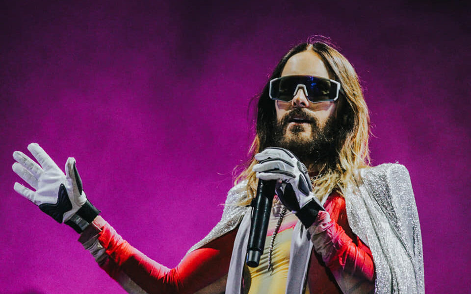 Jared Leto vocalista de Thirty Seconds To Mars