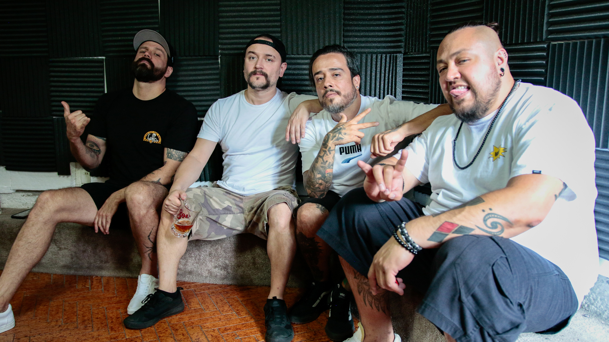 S7N en entrevista con Pólvora sobre sus 10 años de carrera / Foto: Mario Valencia