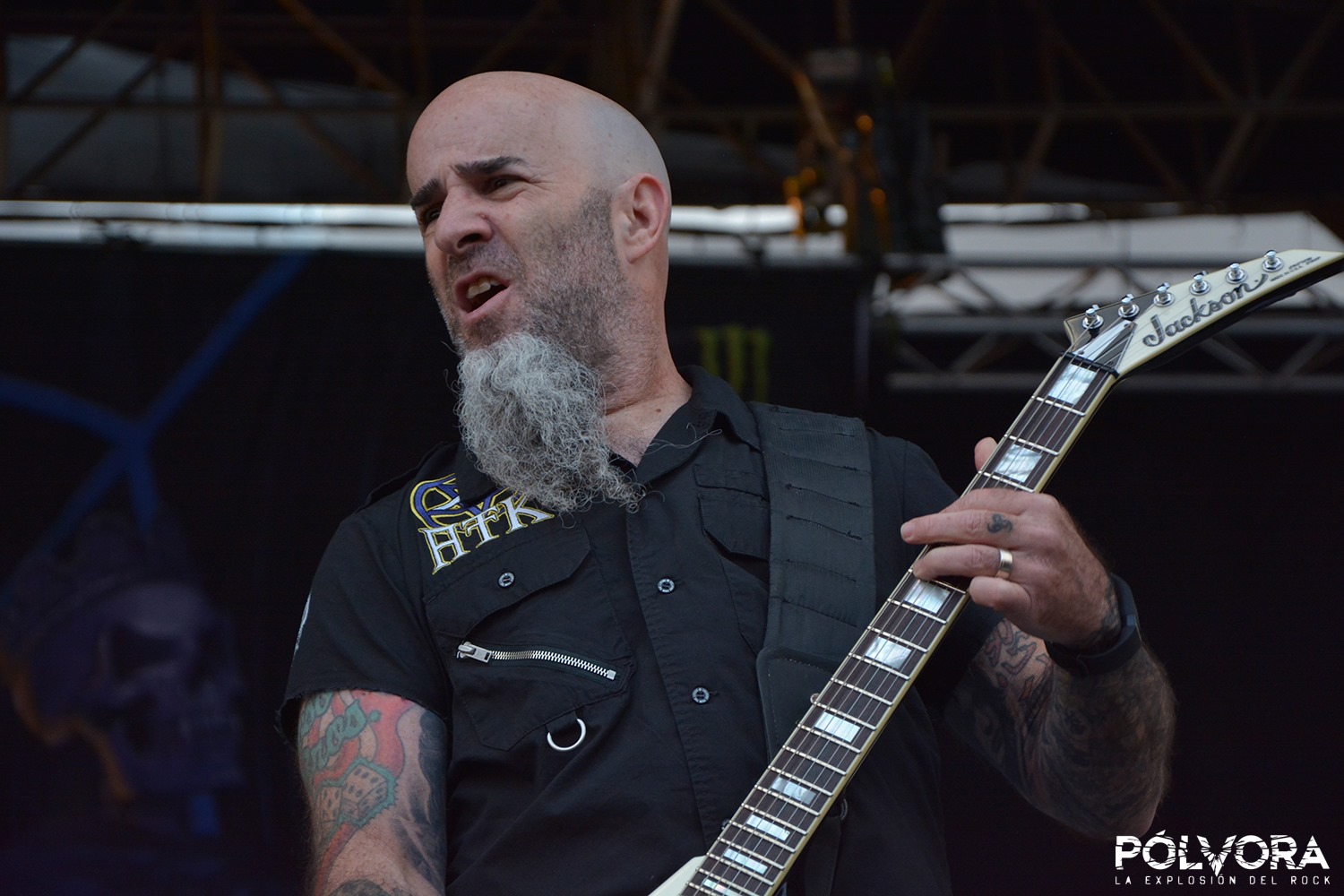 Scott Ian de Anthrax / Foto: Andre Dulché