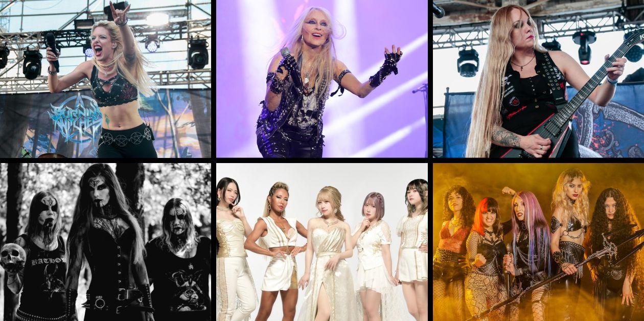 Imagen para nota, Cómo las mujeres están conquistando el metal, aparecen Burning Witches, Doro, Nervosa Asagraum, Lovebites y Cobra Spell