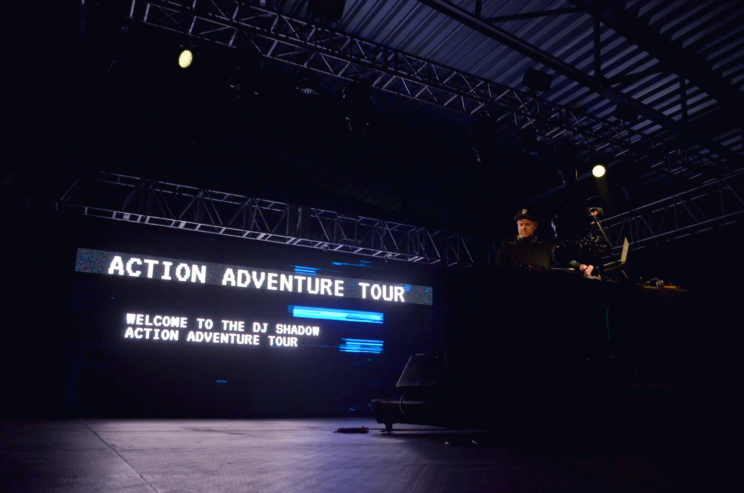 DJ Shadow en la Ciudad de México / Foto: Alejandro Piña