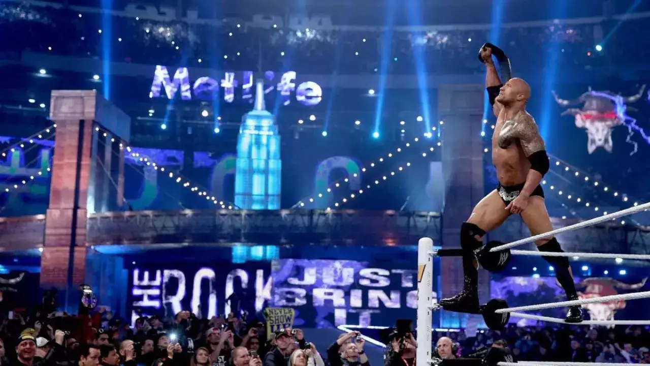 Dwayne Johnson aka The Rock en WWE