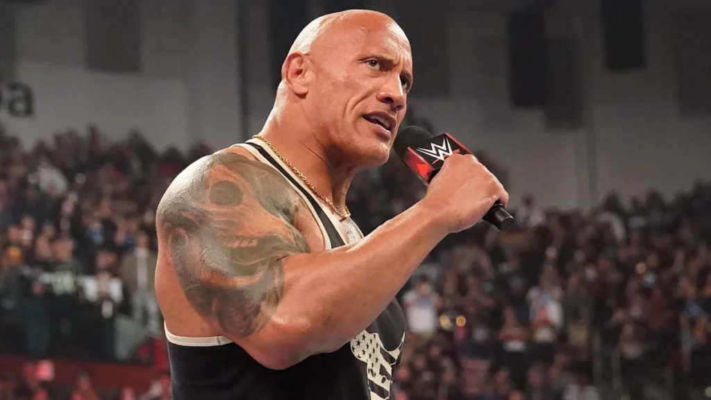 Dwayne Johnson aka The Rock en WWE