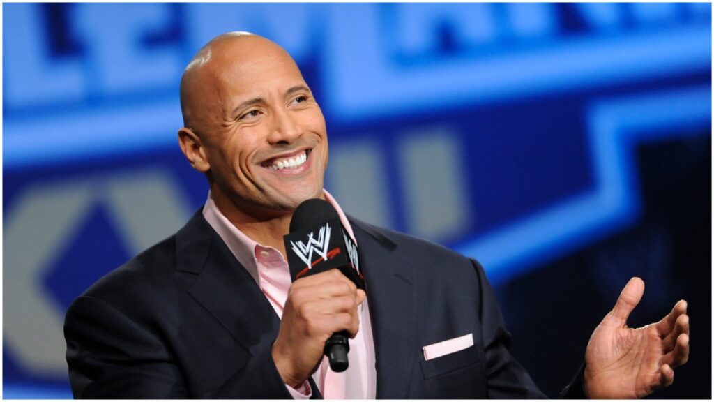 Dwayne Johnson aka The Rock en WWE
