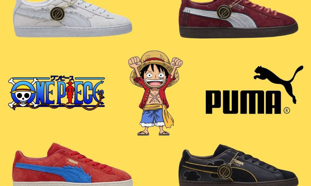 One Piece x Pumas Suede