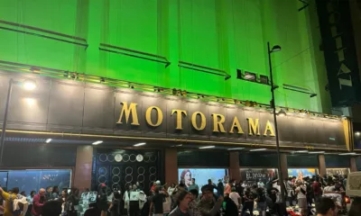 marquesina del teatro metropolitan con la palabra motorama
