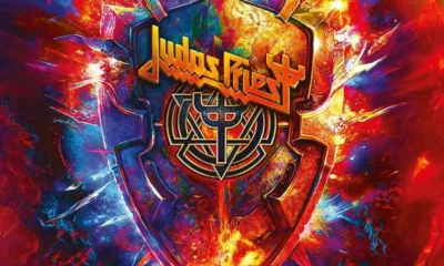 Portada del disco Invincible Shield de Judas Priest