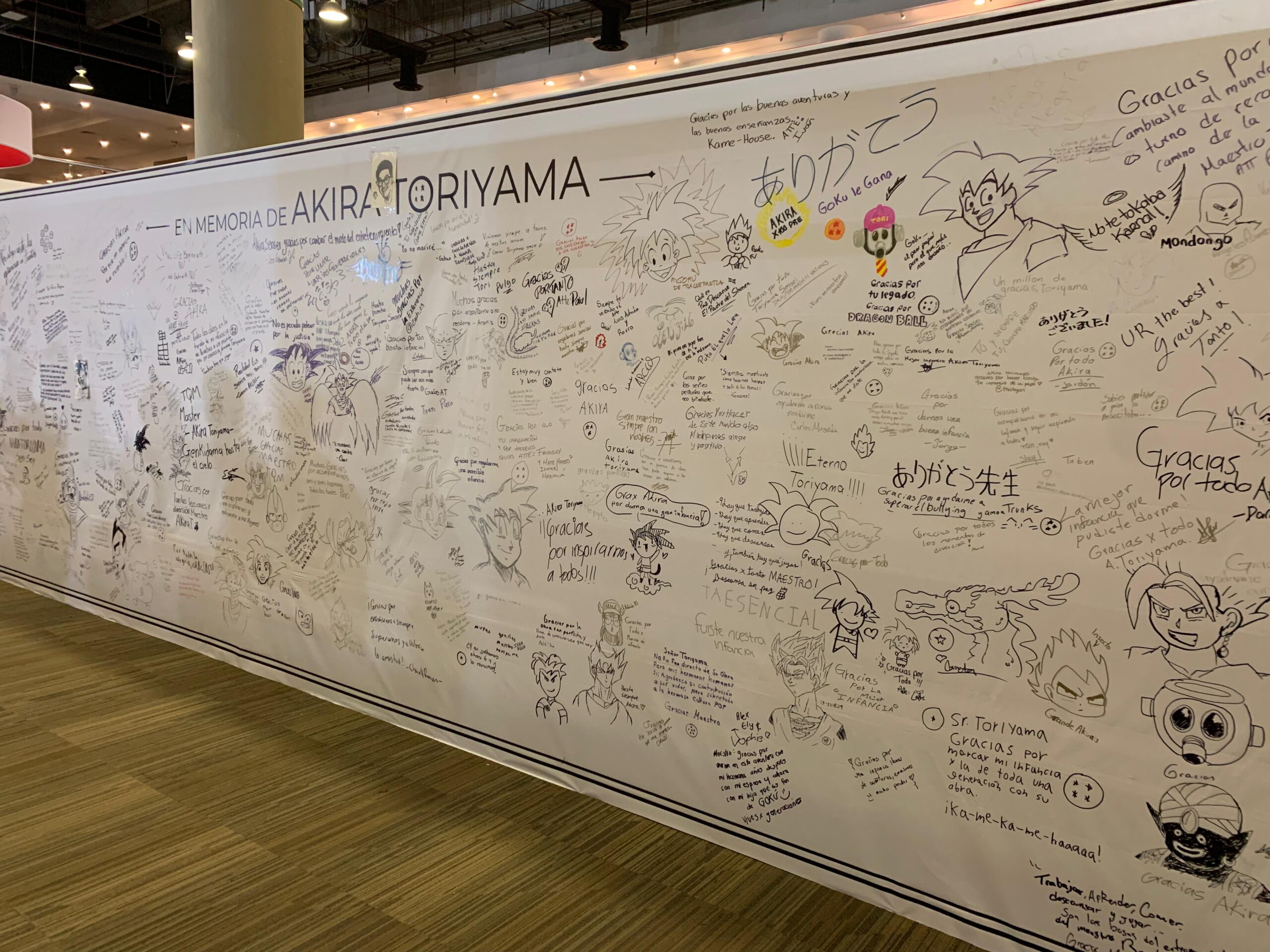 Adiós a Akira Toriyama en La Mole / Foto: Alejandro Piña
