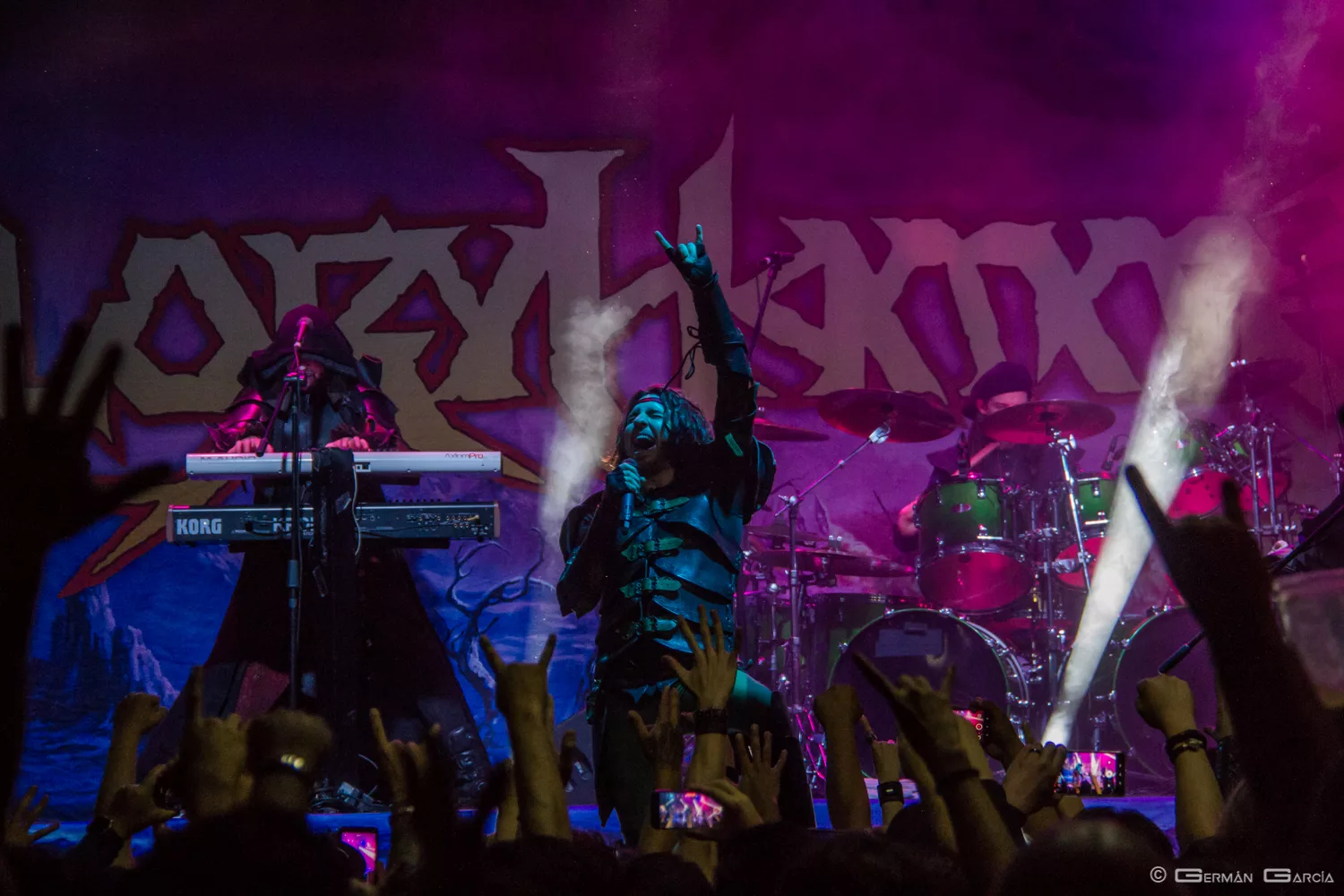 Gloryhammer en el Circo Volador | Foto por German García, Dilemma