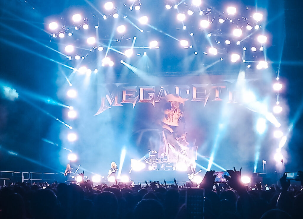 Megadeth en la Arena CDMX / Foto: Andre Dulché