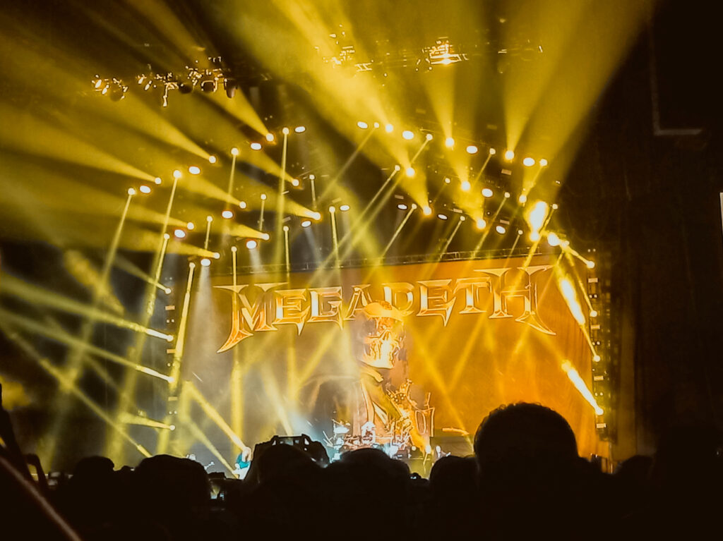 Megadeth en la Arena CDMX / Foto: Andre Dulché