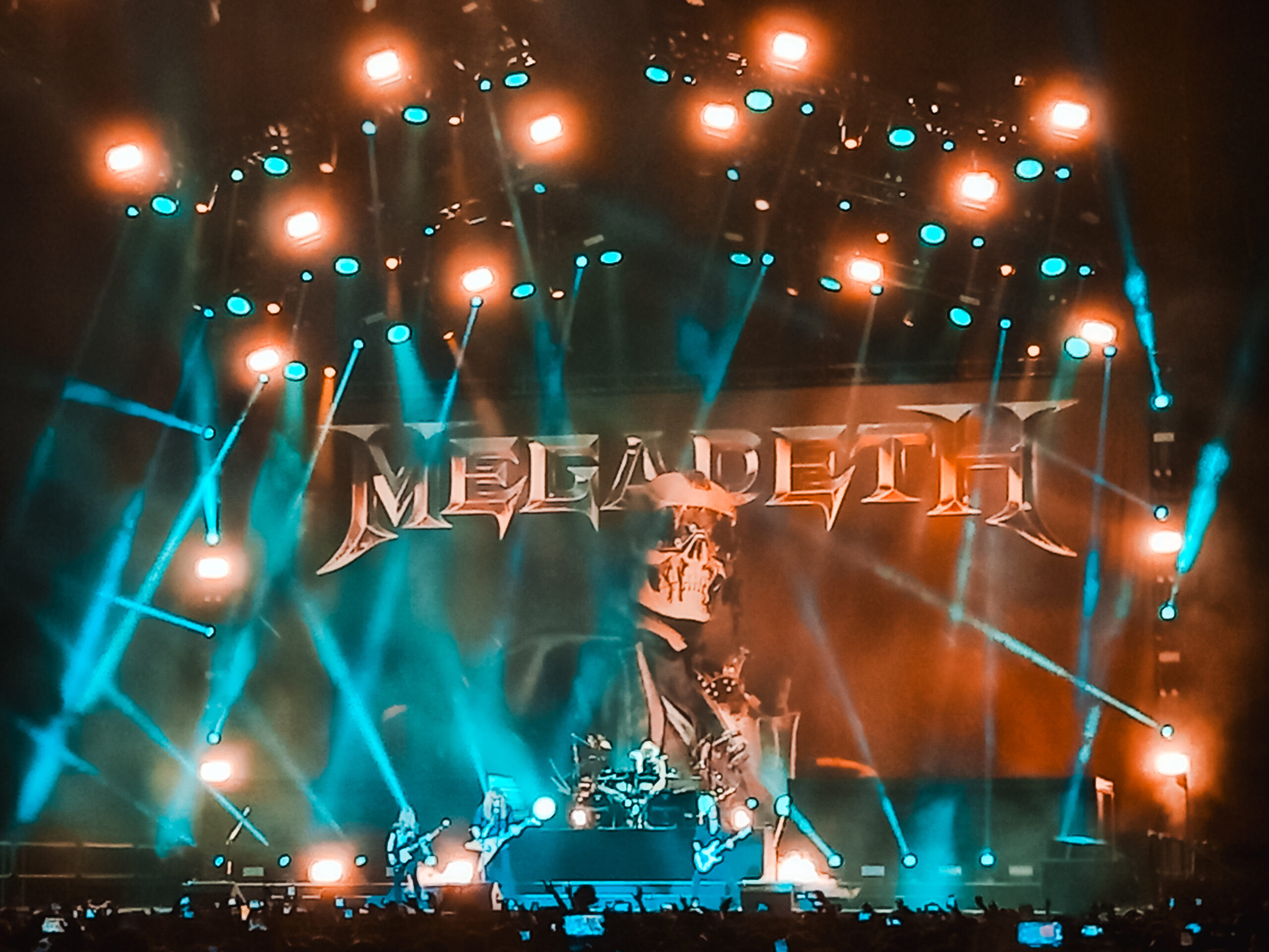 Megadeth en la Arena CDMX / Foto: Andre Dulché