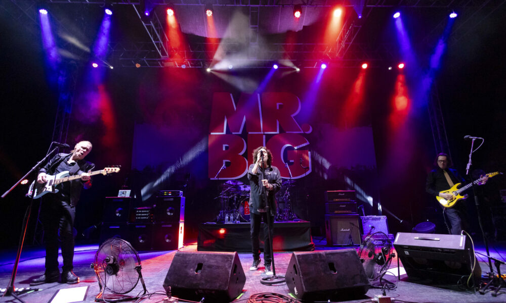 Mr. Big en la Ciudad de México / Foto: Alfredo Alvarado