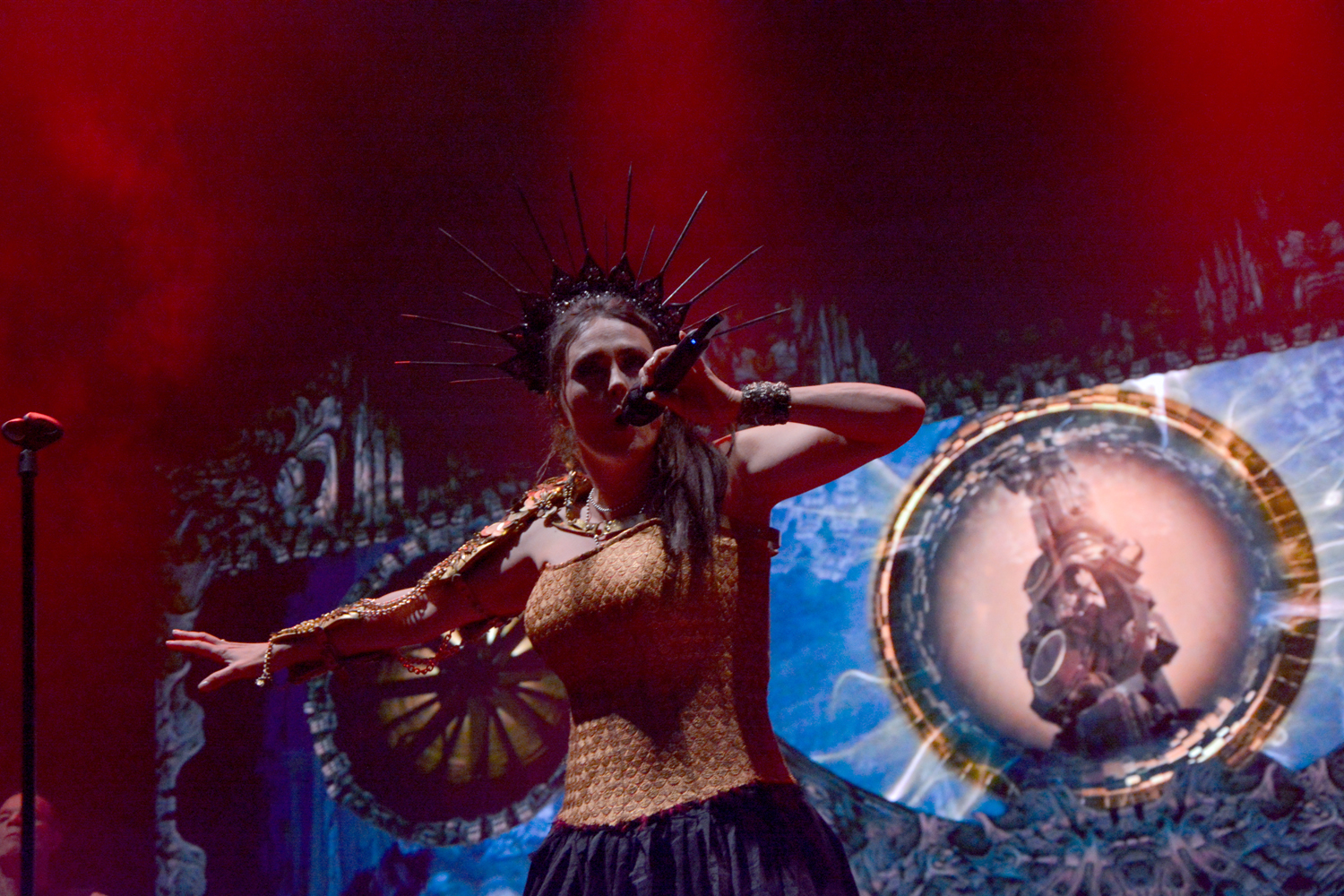 Within Temptation en el Auditorio BB de la CDMX / Foto: Andre Dulché