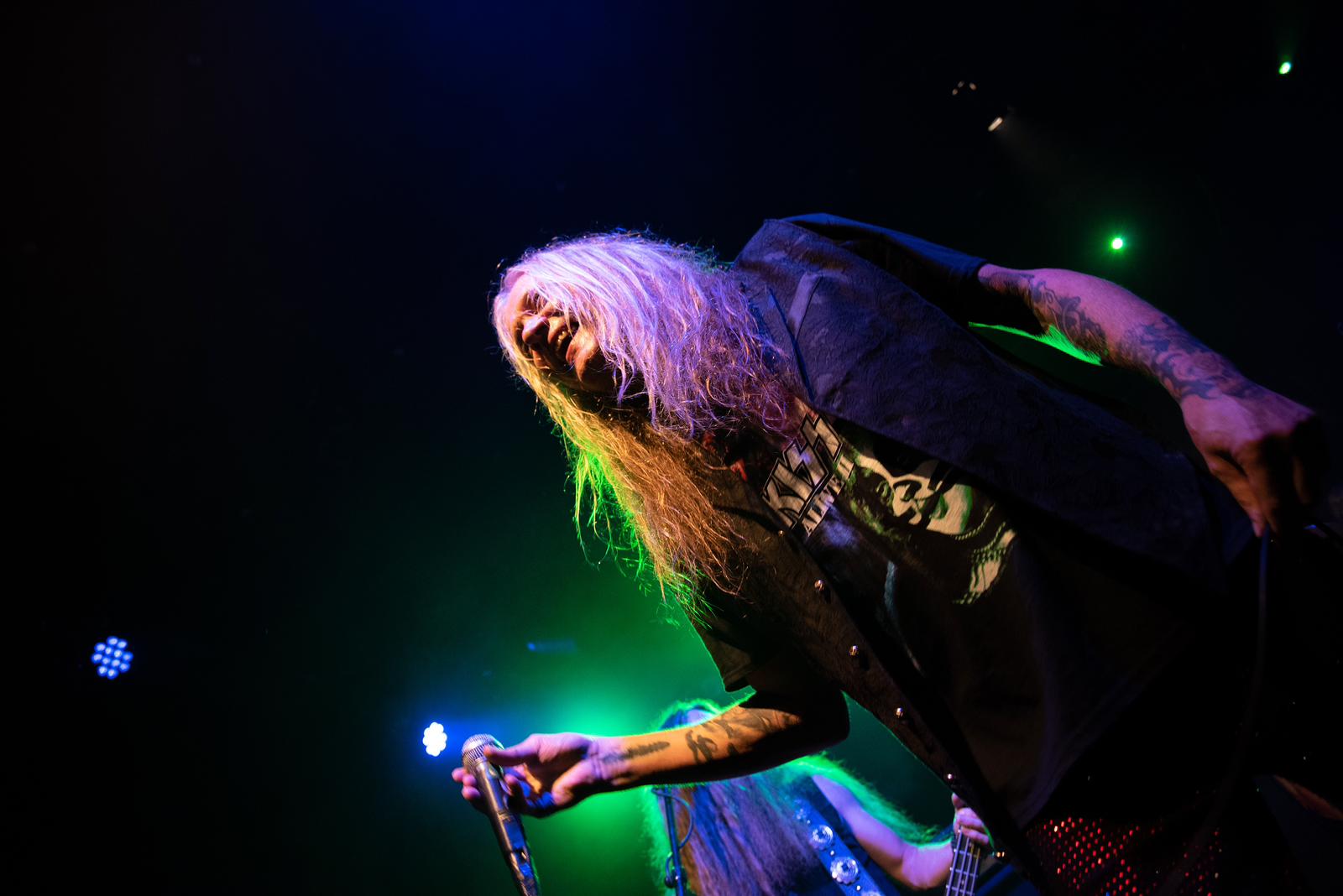 Sebastian Bach en el Lunario de la CDMX / Foto: Selene Ortiz - Eyescream Productions