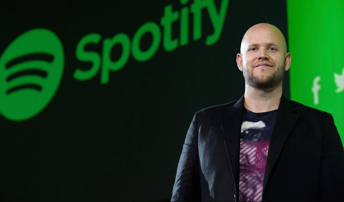 Daniel Ek CEO de Spotify